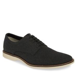 The Rail Austin Buck Men's Textile Oxford Black Can Shoe Size 43 M (US 10) $79